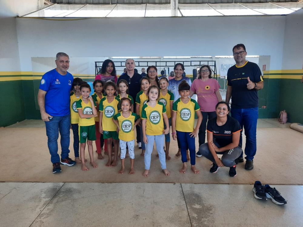 CIESP recebe visita de presidente da Federação Tocantinense de Ginástica