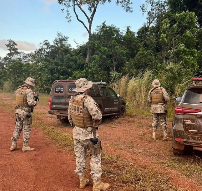 Busca por criminosos que atacaram cidade de MT completa um mês; veja ordem cronológica dos principais fatos