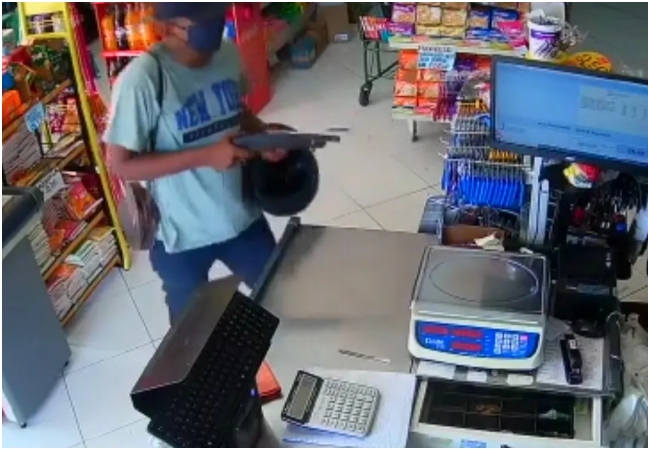 Suspeito de assaltar um supermercado é indiciado por roubo à mão armada e corrupção de menores