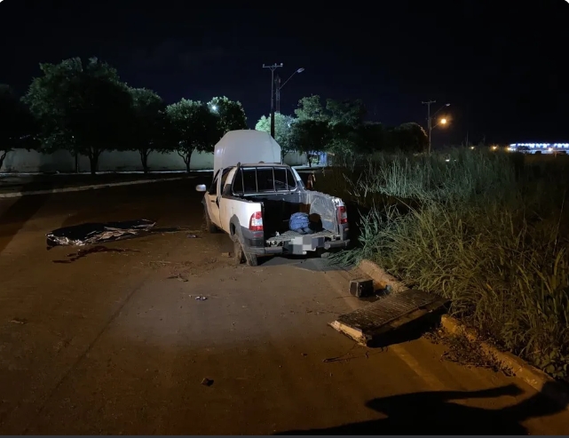 Motorista morre após veículo capotar em trecho da BR-010 durante a madrugada