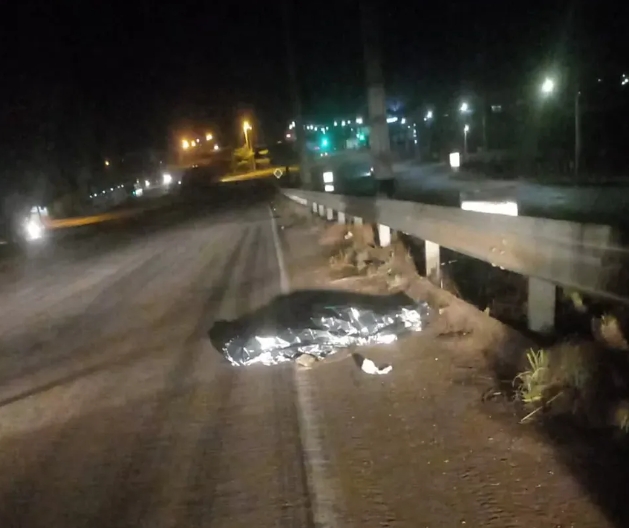 Homem morre após ser atropelado enquanto tentava atravessar rodovia