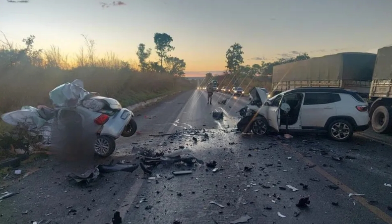 Família que morreu em acidente durante viagem de férias será sepultada em Palmeirópolis