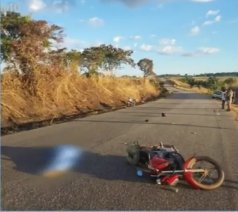 Idoso que viajava de moto morre após bater de frente com outra motocicleta